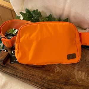 C.C Belt Bag Crossbody • Orange NWT